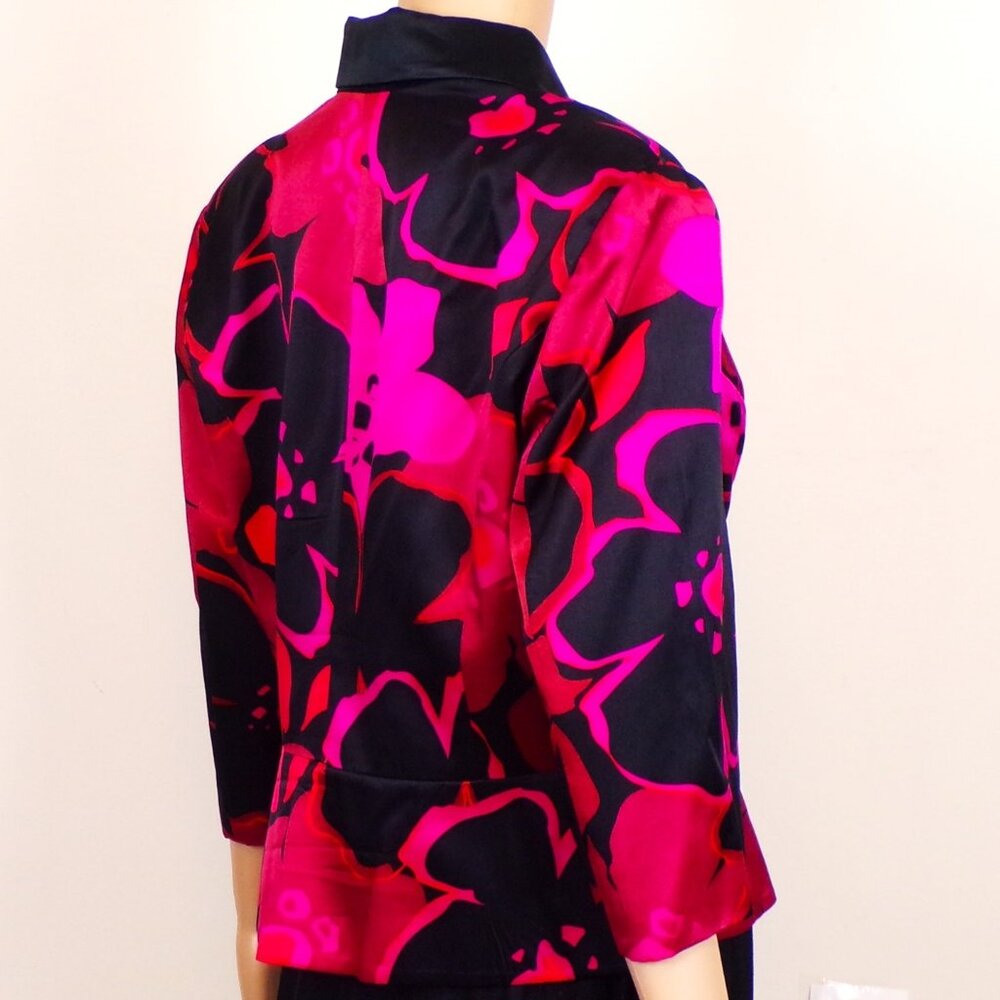 Silk! Js Collections Size 12 Multicolor 3/4-Sleev… - image 6